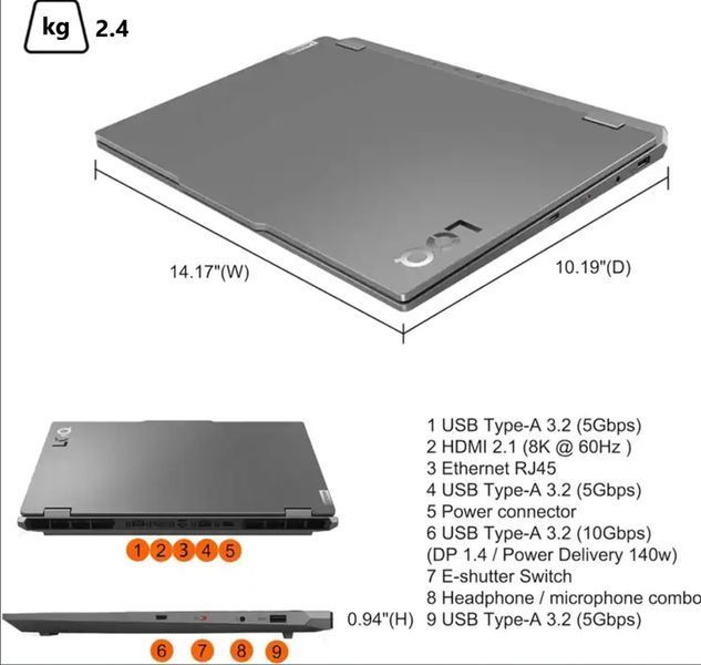 Lenovo LOQ 15AHP10 (83JGCTO1WW) (AMD Ryzen 7 250, 16GB, 512GB SSD, RTX 5060 8GB) laptop_lenovo_loq_5060 фото