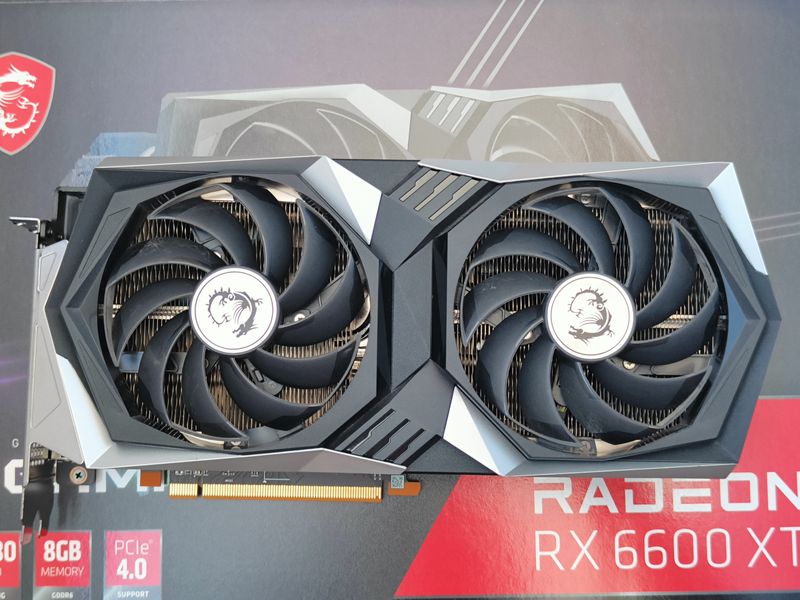 Відеокарта MSI Radeon RX 6600 XT GAMING X 8G gpu_00078 фото