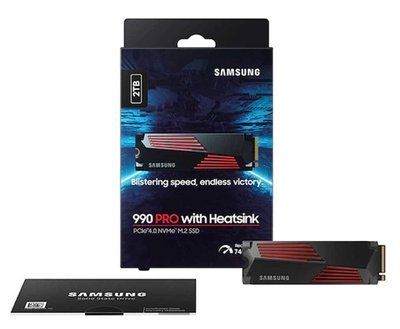 SSD накопичувач Samsung 990 PRO with Heatsink 2TB (MZ-V9P2T0CW, MZ-V9P2T0GW) ssd_samsung_990_pro_2tb фото