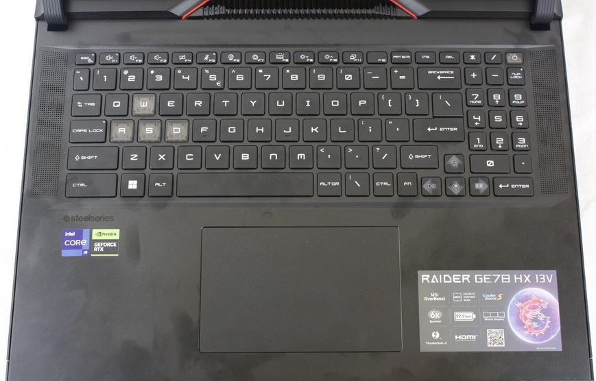MSI Raider GE78HX 13VG (Intel Core i7-13700HX, 16GB, 1TB SSD, RTX 4070 8GB) (GE78HX13VG-037) laptop_msi_4070_17 фото