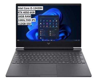 HP Victus 15 (Intel Core i5-13420H, 16GB, 512GB, RTX 4050 6GB) laptop_hp_victus_4050 фото