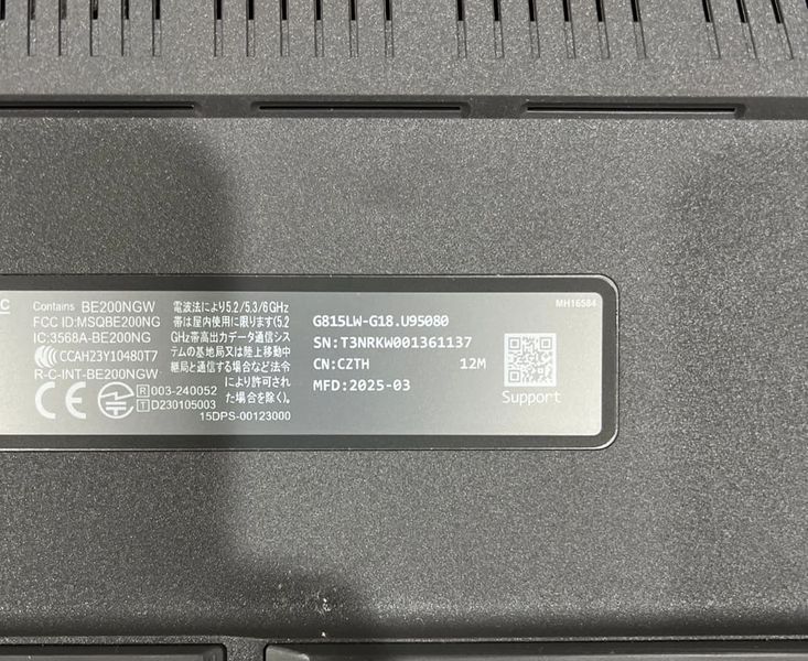 ASUS ROG Strix G18 G815LW (Intel Core Ultra 9 275HX, 32GB, 2TB SSD, RTX 5080 16GB) laptop_asus_18_5080 фото